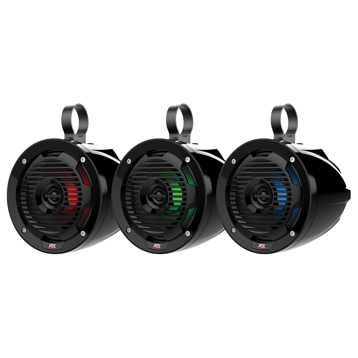 6.5" Cage Mount Speakers with LED (Pair)