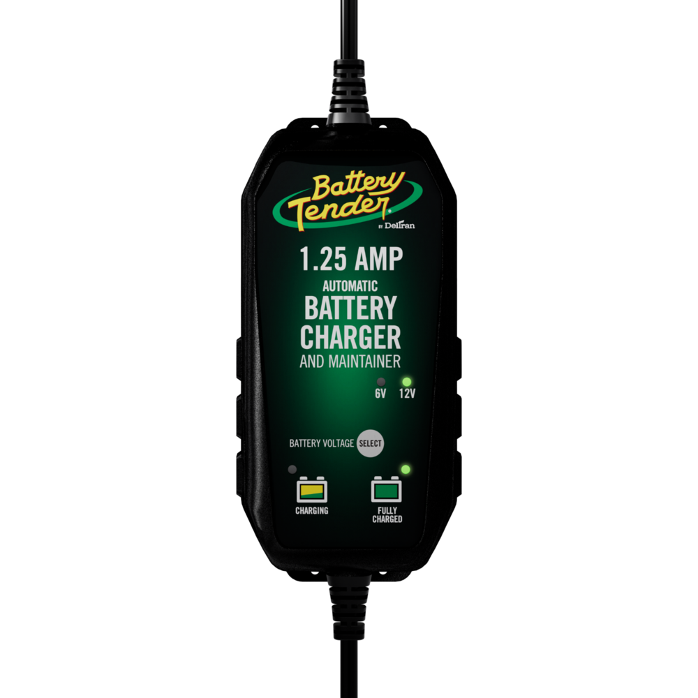 1.25 AMP Plus Selectable 12V / 6V Battery Charger