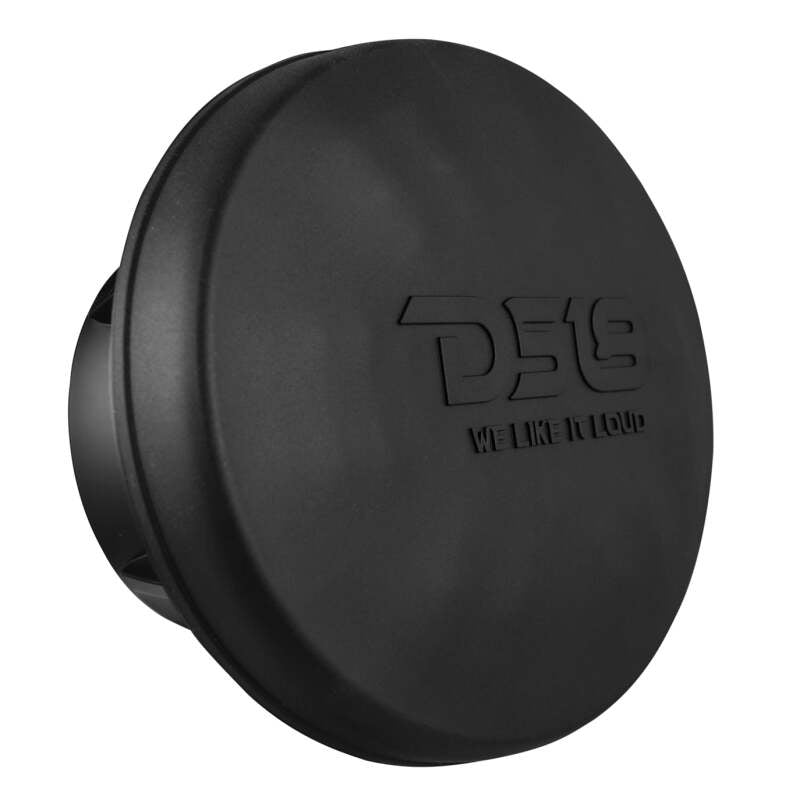 DS18 NXL Series Coaxial Marine Speaker w RGB Lights 6x9in 2-Way 125 Watts RMS 4 ohm Black w Cover