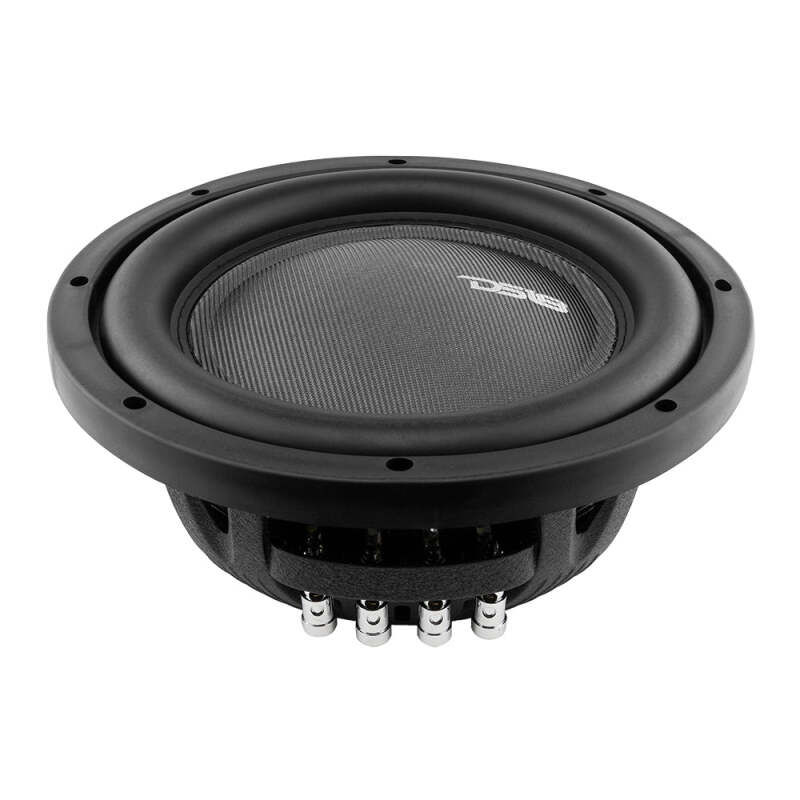 DS18 10in 600 Watts RMS 4 ohm DVC Shallow Mount Fiber Glass Subwoofer IXS Series