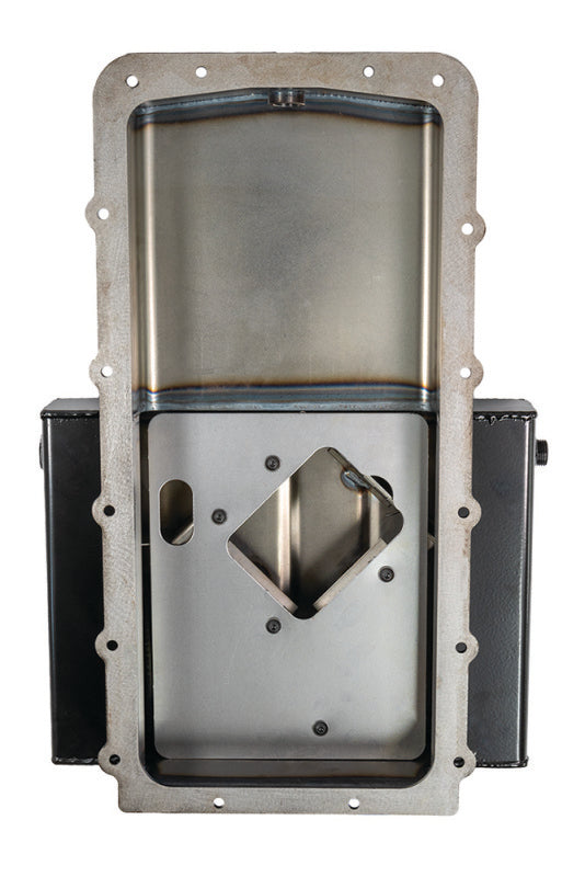 Moroso Ford 5.0 Coyote/Cobra (w/Rear Sump) Road Race Baffled Wet Sump 9.5qt 4.5in Steel Oil Pan