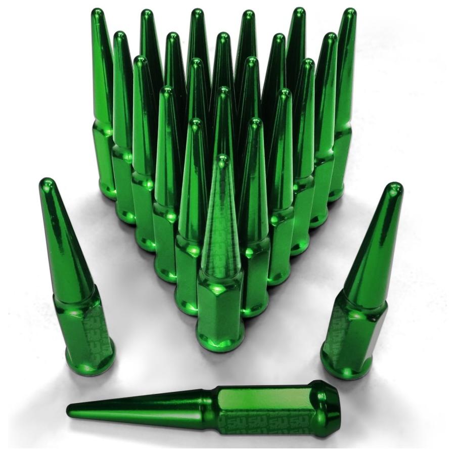 12 x 1.25mm Extended Spike Lug Nuts (60 Degree Taper Seat)