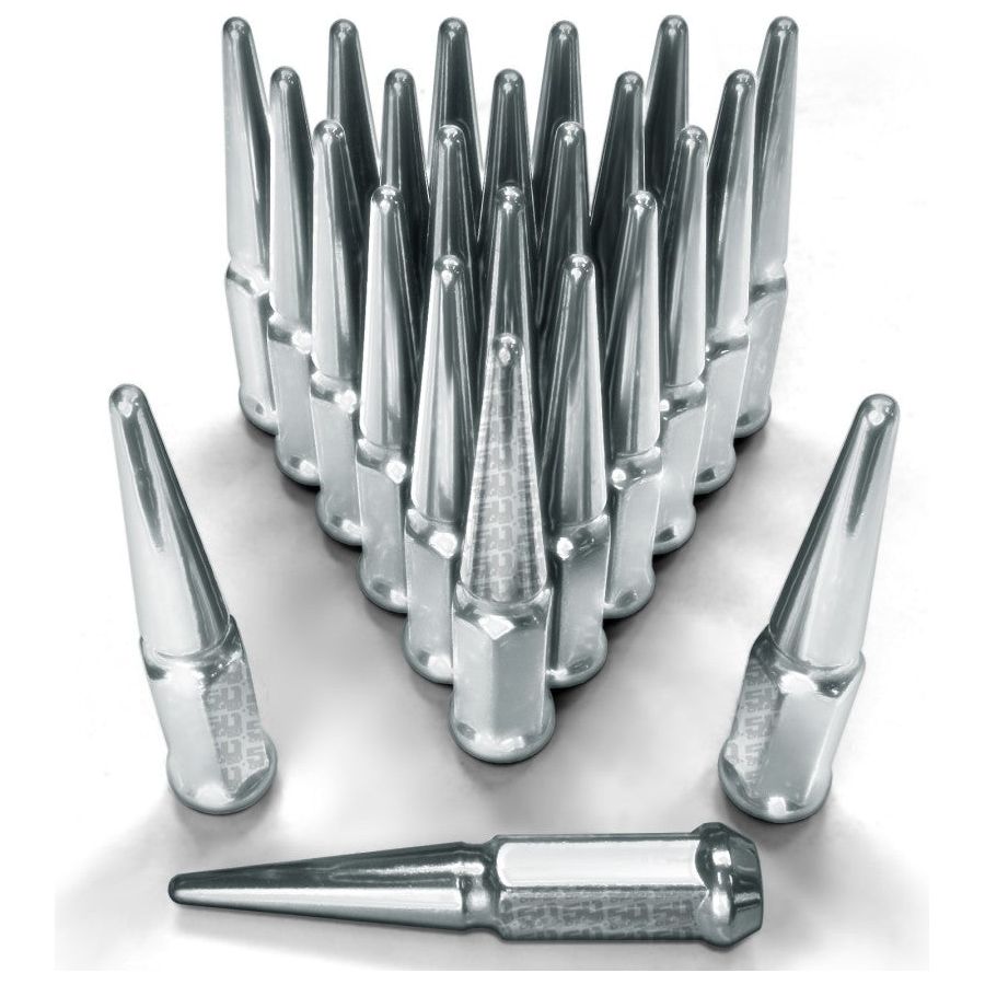 12 x 1.25mm Extended Spike Lug Nuts (60 Degree Taper Seat)