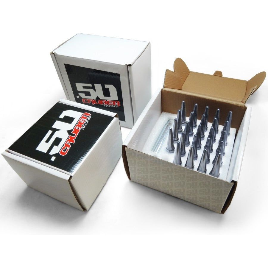 12 x 1.25mm Extended Spike Lug Nuts (60 Degree Taper Seat)