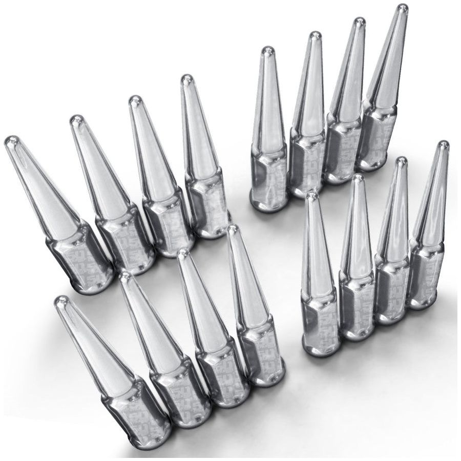12 x 1.25mm Extended Spike Lug Nuts (60 Degree Taper Seat)