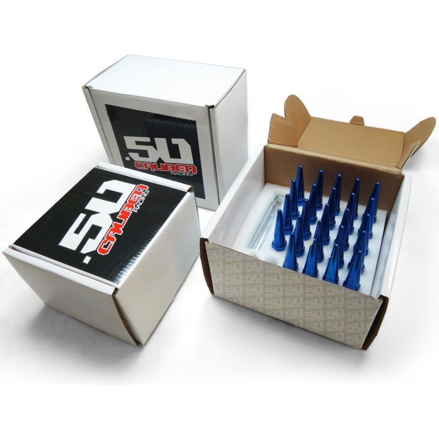 12 x 1.25mm Extended Spike Lug Nuts (60 Degree Taper Seat)