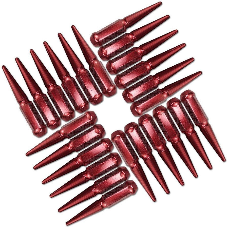 12 x 1.25mm Extended Spike Lug Nuts (60 Degree Taper Seat)