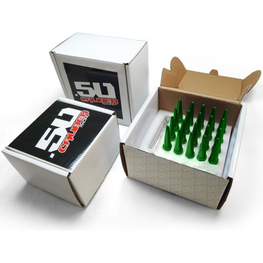 12 x 1.25mm Extended Spike Lug Nuts (60 Degree Taper Seat)