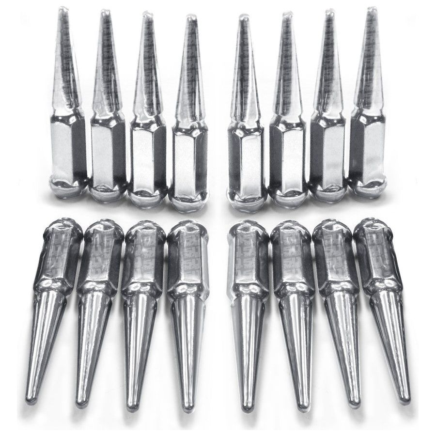 12 x 1.25mm Extended Spike Lug Nuts (60 Degree Taper Seat)