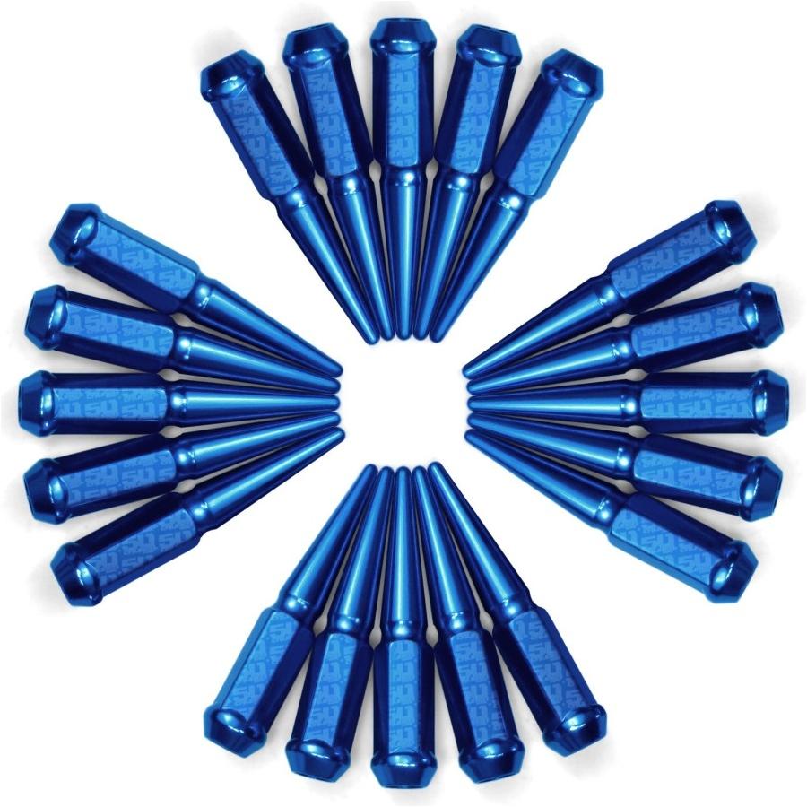 12 x 1.25mm Extended Spike Lug Nuts (60 Degree Taper Seat)