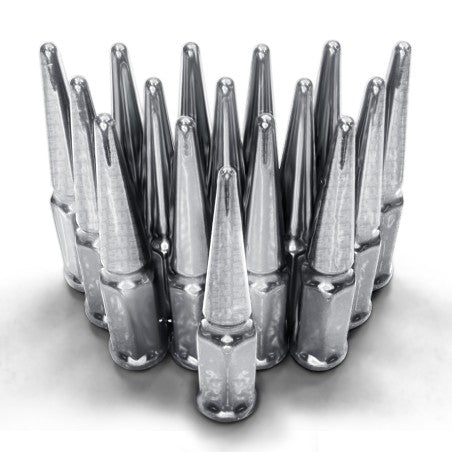 12x1.5mm Extended Spike Lug Nuts - 60 Degree Taper Seat