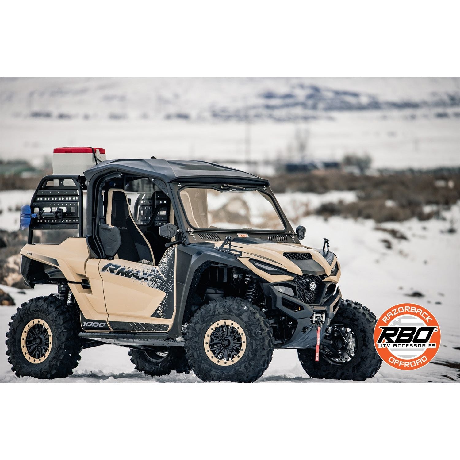 Yamaha Wolverine RMAX Folding Windshield