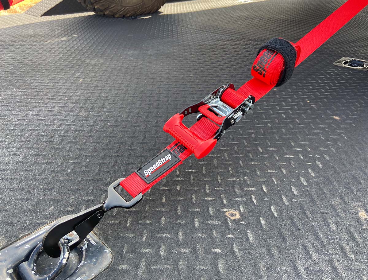 1.5" x 10' Ratchet Tie-Down w/ Soft-Tie (2 Pack) - SpeedStrap