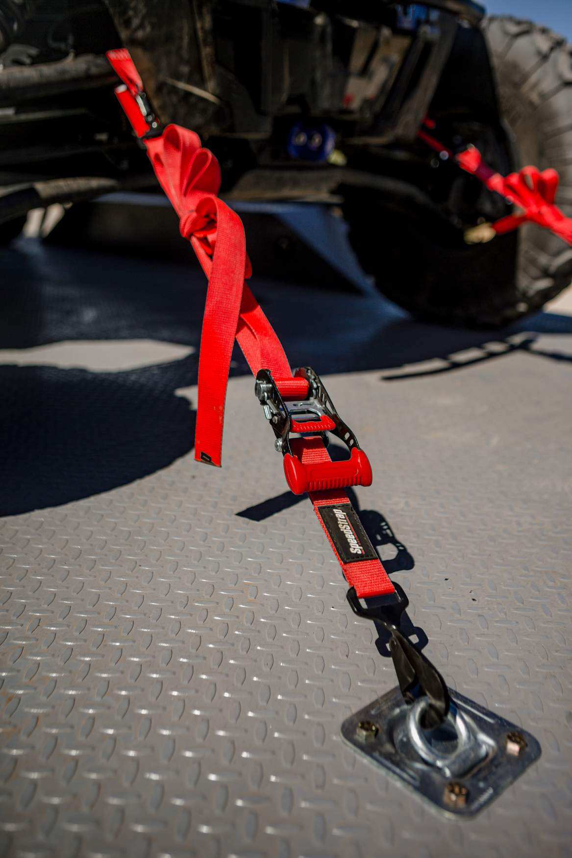 1.5" x 10' Ratchet Tie-Down w/ Soft-Tie (2 Pack) - SpeedStrap