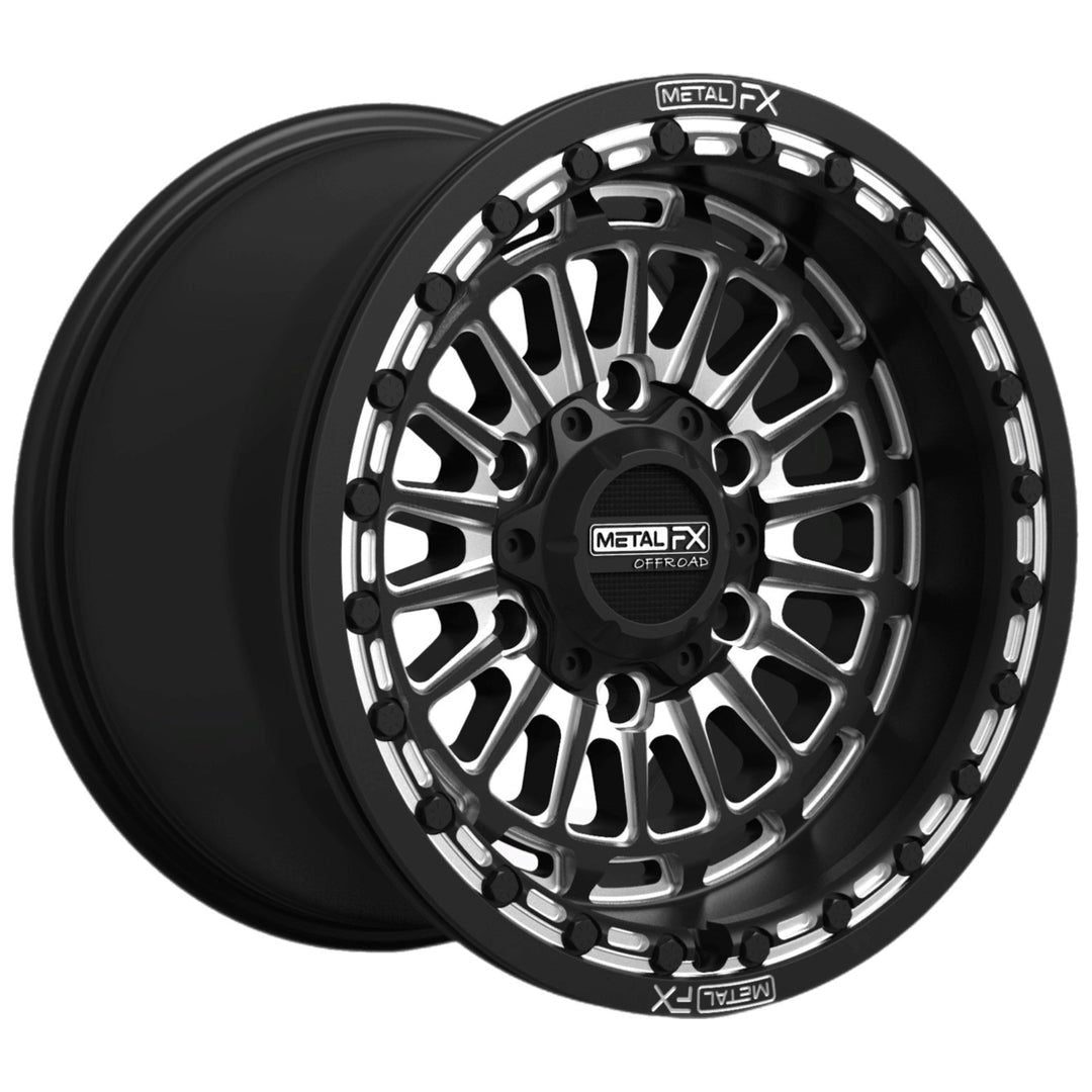 Delta 6R Beadlock Wheel (Satin Black Contrast Cut)