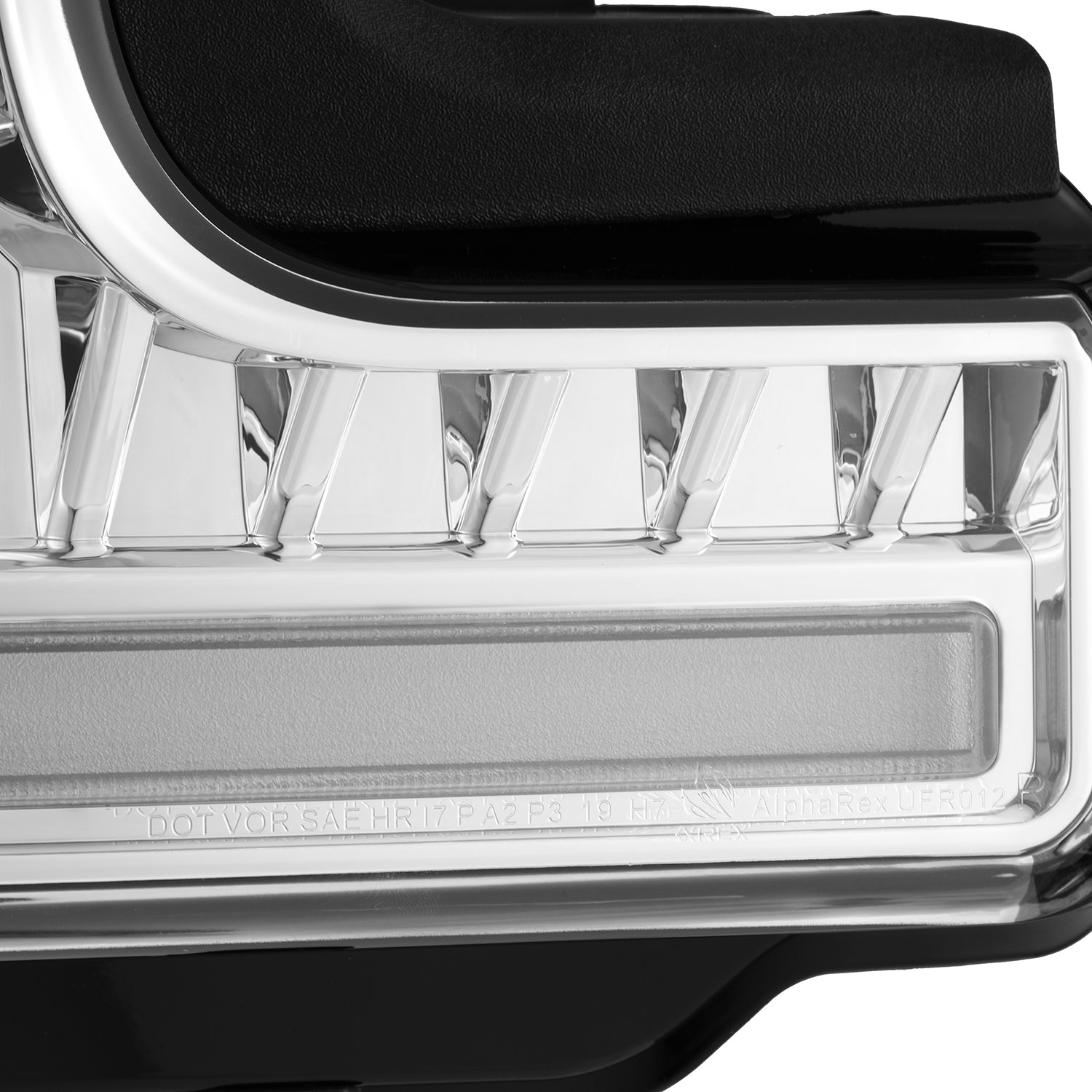 17-19 Ford Super Duty MKII LUXX-Series LED Projector Headlights Chrome