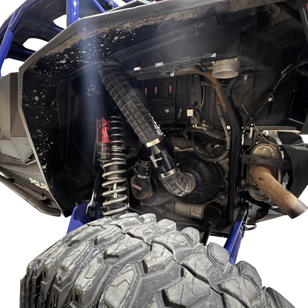 Polaris RZR 2018-22 Turbo S, & RS1, 19-24 RZR XP Turbo "ECF" Electric Clutch Blower Fan Kit - Lower Clutch / Belt Temperature