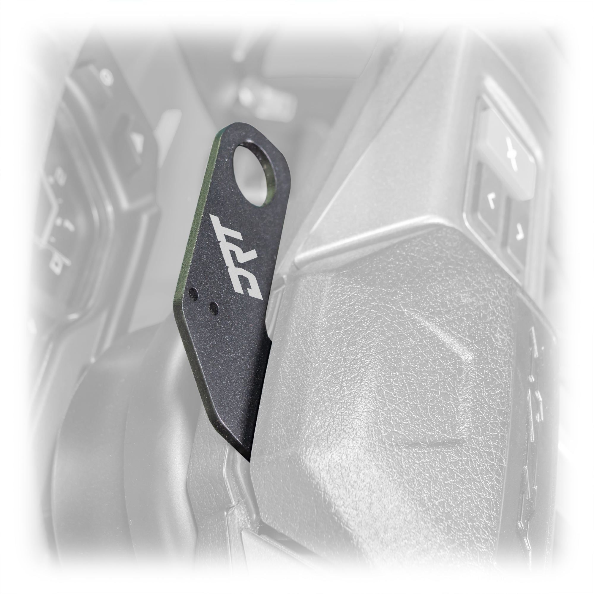 Polaris RZR Pro R / Turbo R Steering Wheel Single Push-To-Talk Plate