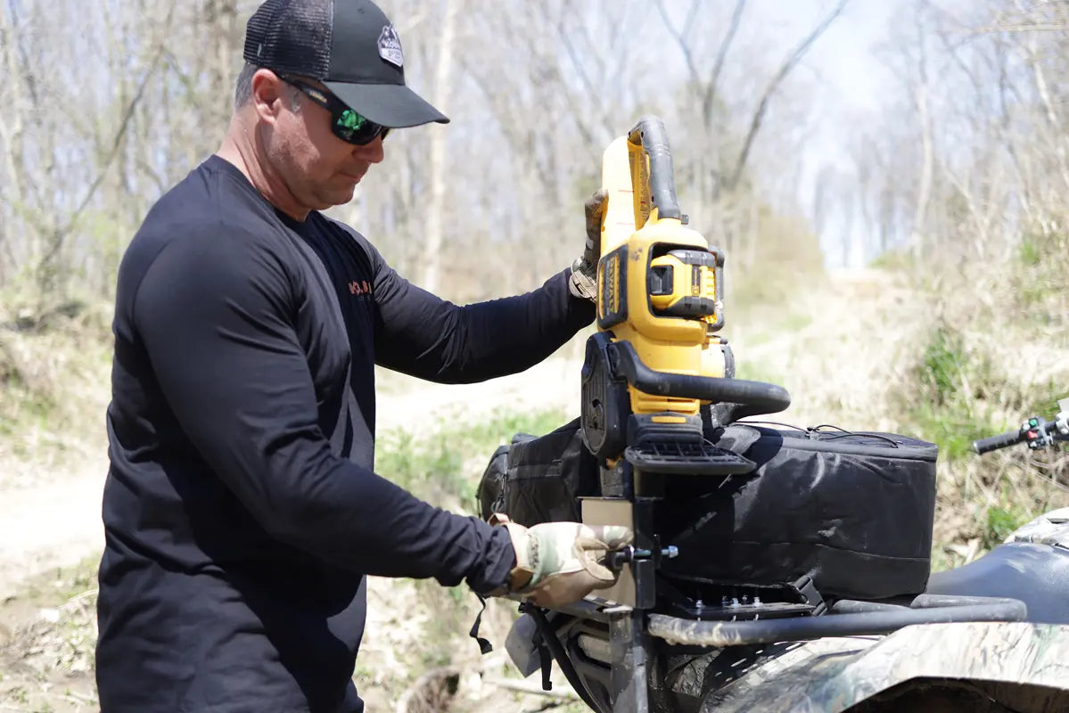 ATV Chainsaw Mount