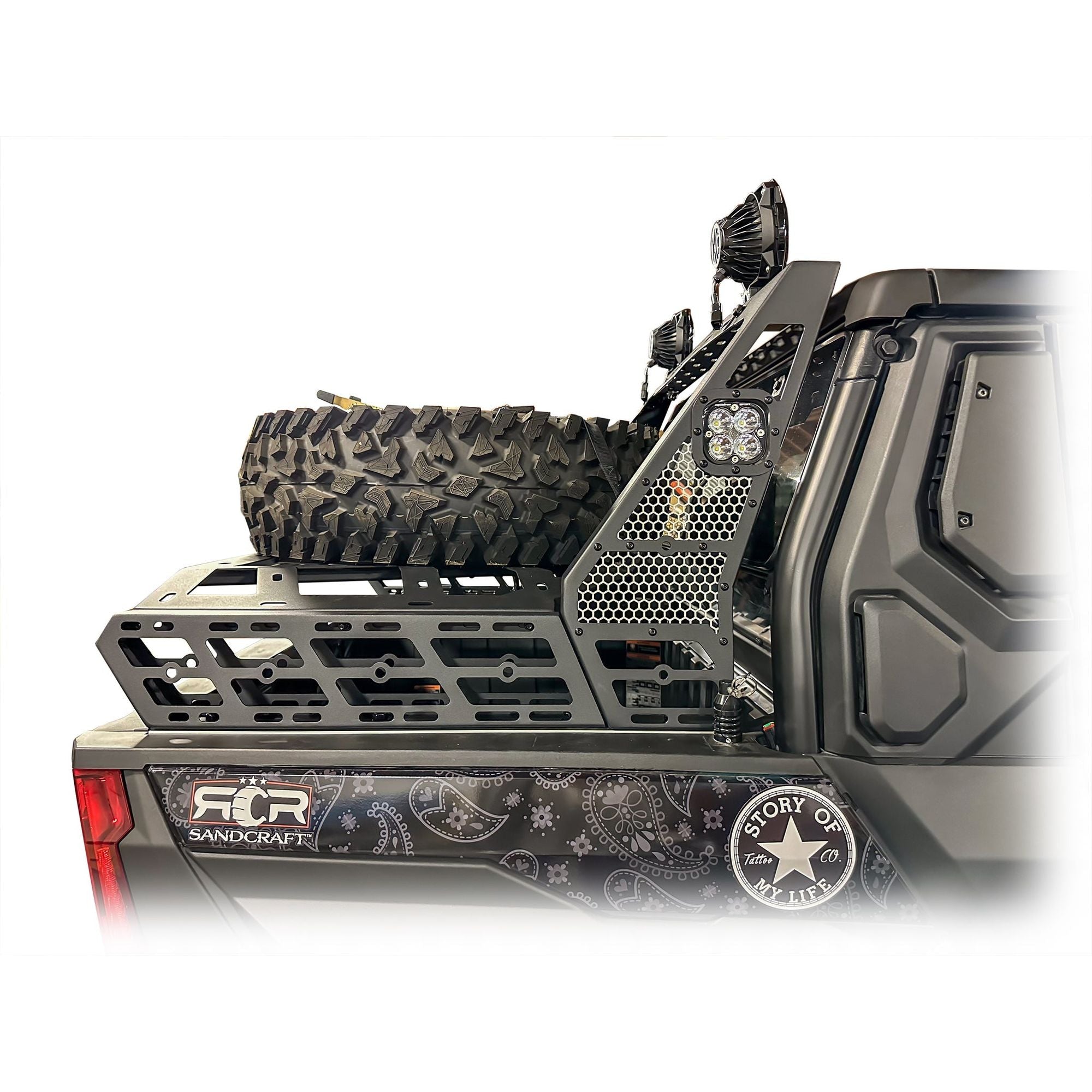Polaris Xpedition Chase Rack / Tire Carrier System