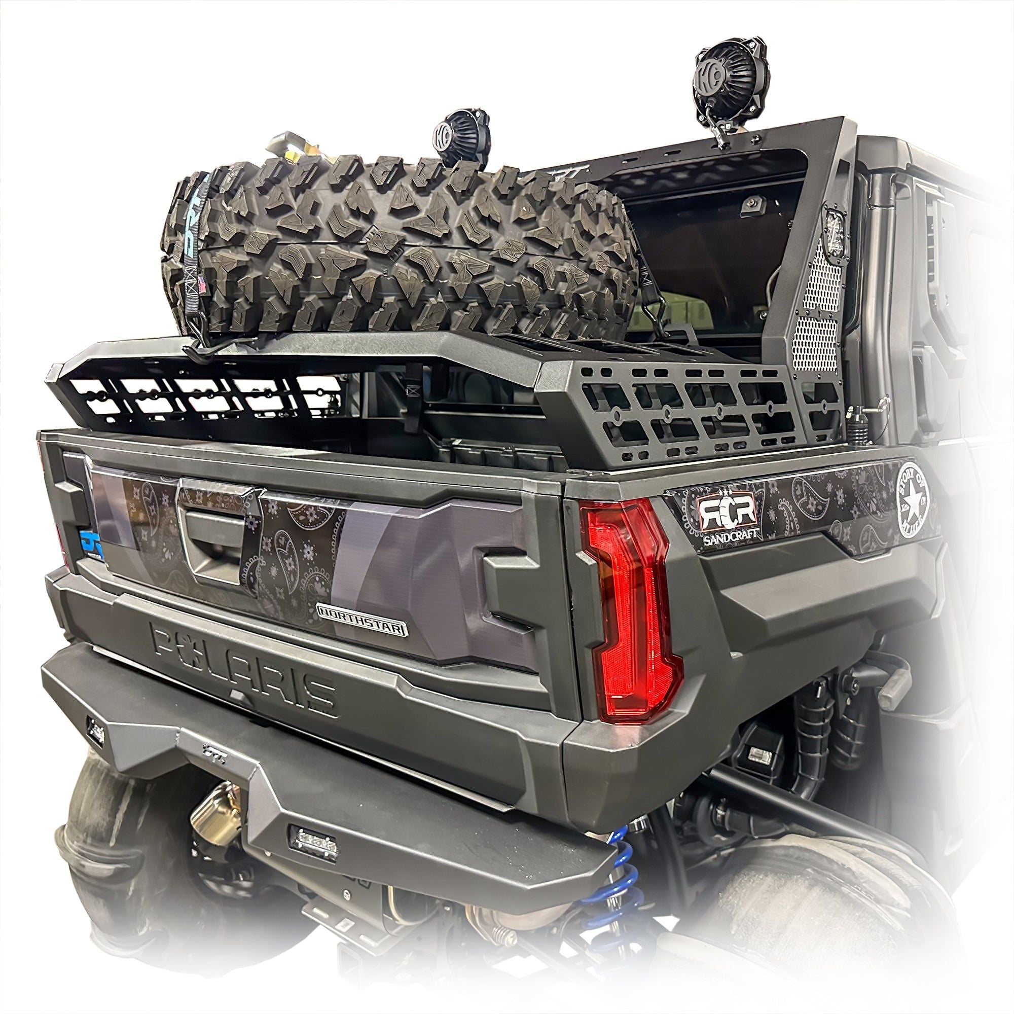 Polaris Xpedition Chase Rack / Tire Carrier System
