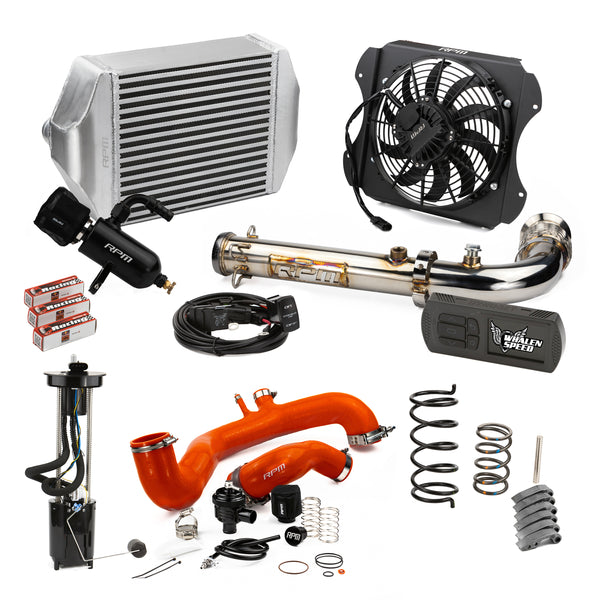 RPM 17-22 X3 120HP to 220HP Complete MAX POWER Upgrade Kit X3 Tuner+Intercooler+Exhaust+Clutch Kit & MORE