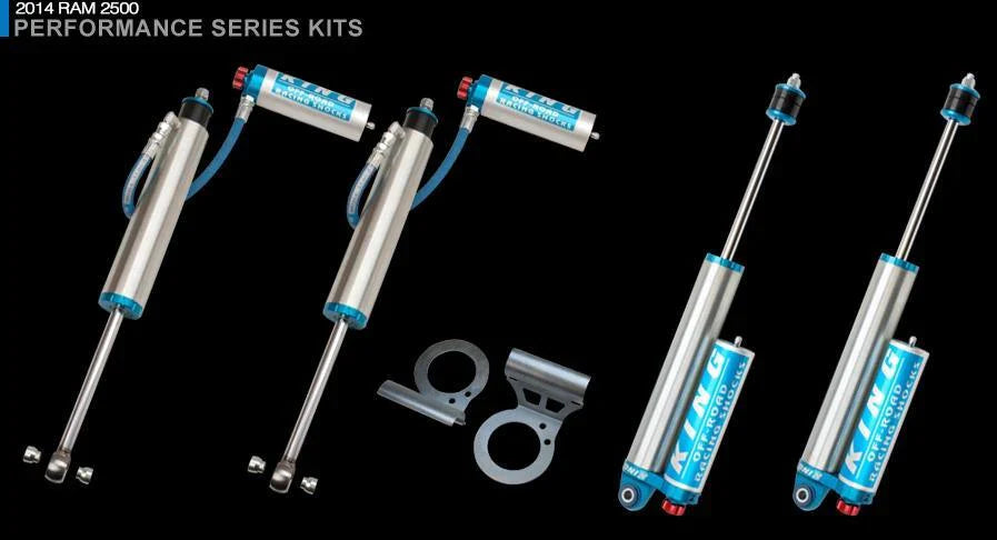 King OEM Series 2014+ Dodge Ram 2500 Rear Performance Shock Kit (2.5)