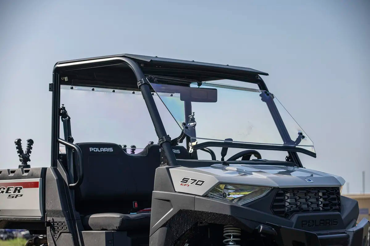 UTV Windshield - Polaris Ranger Mid-Size Full-Tilt Windshield