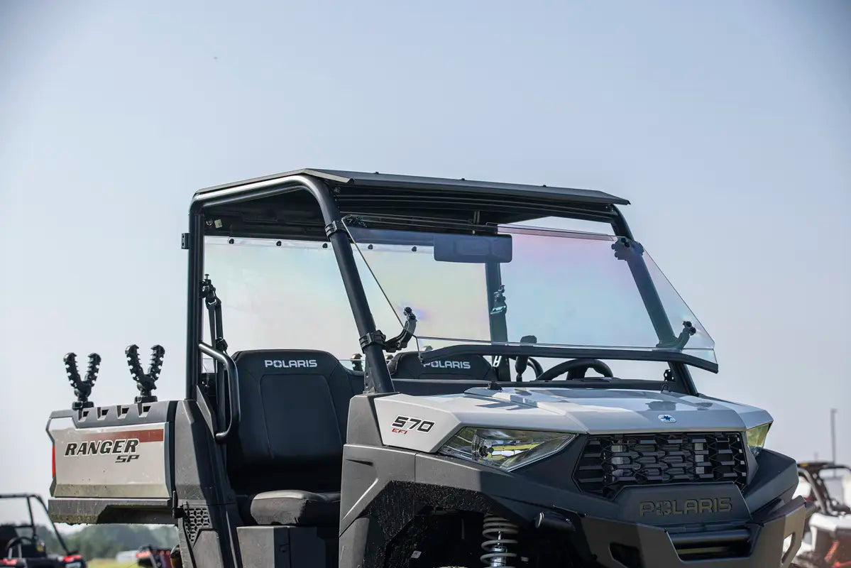 UTV Windshield - Polaris Ranger Mid-Size Full-Tilt Windshield