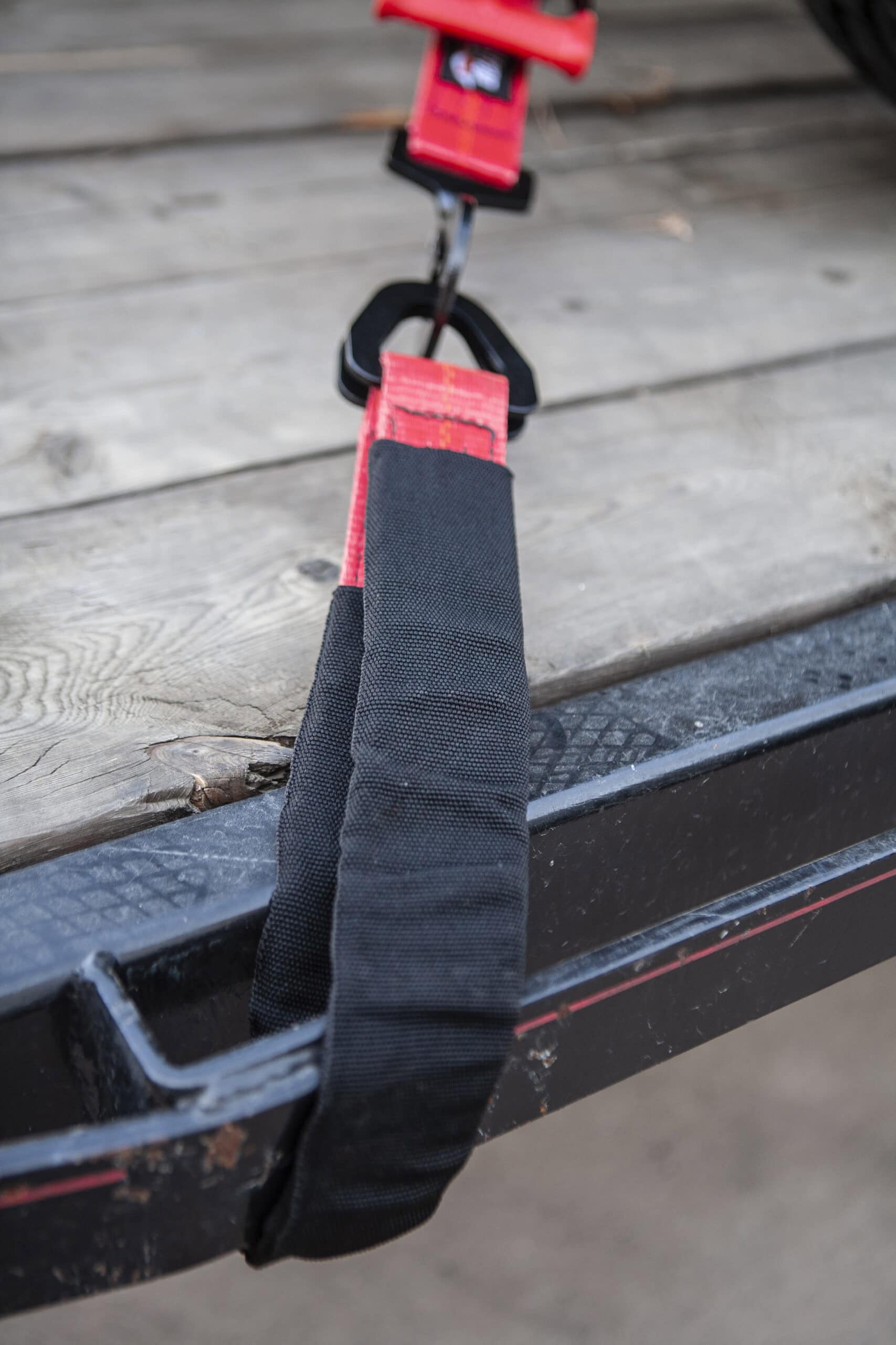 2" x 30" Axle Strap w/ D-Rings Black - SpeedStrap