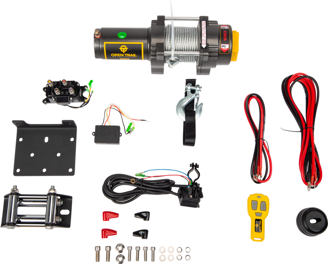 Open Trail 3500LB STEEL WIRE WINCH