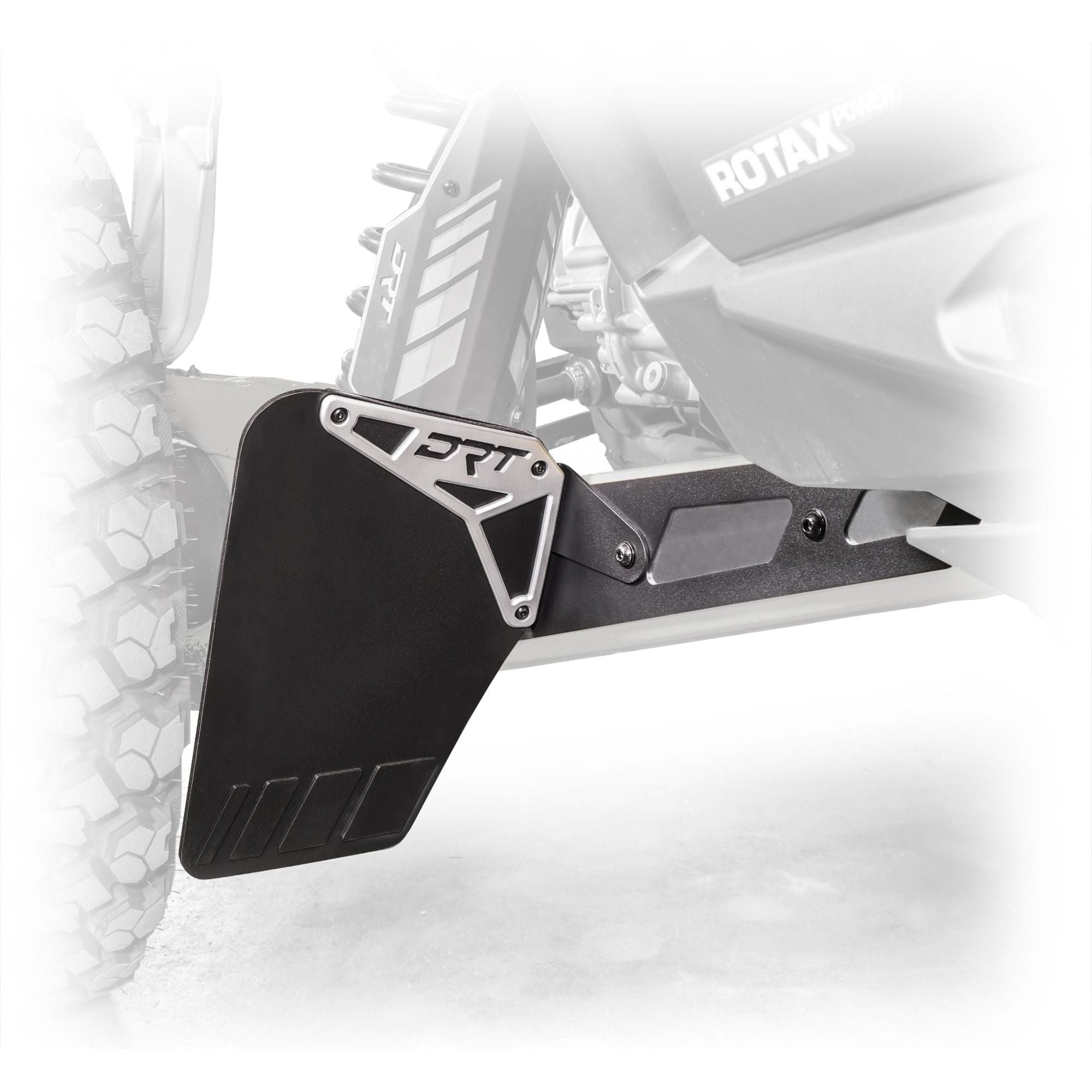 Can Am Maverick R Billet Rear Aluminum Mud/Rock Guard Kit