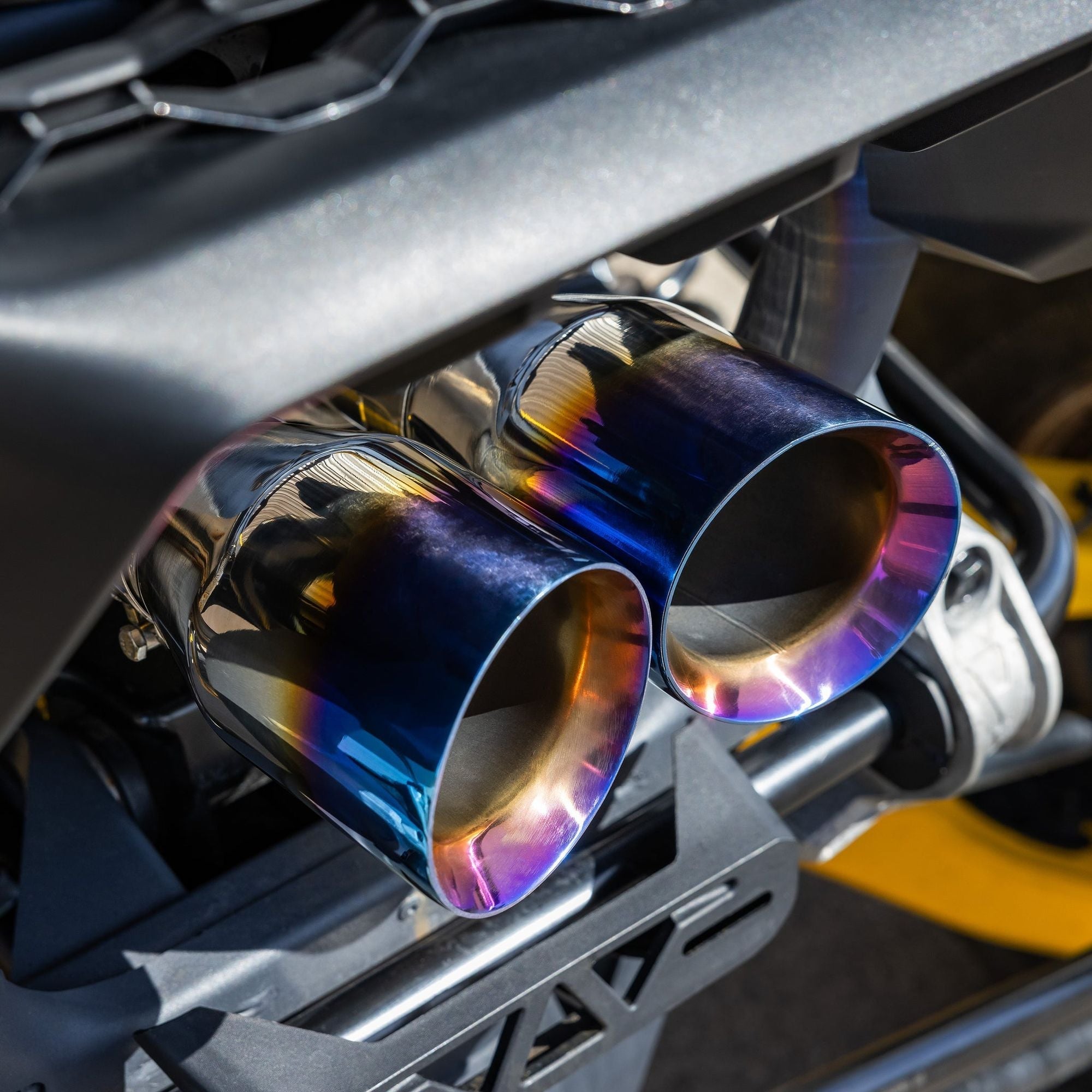 Can Am Maverick R Dynamic Twin Exit Muffler