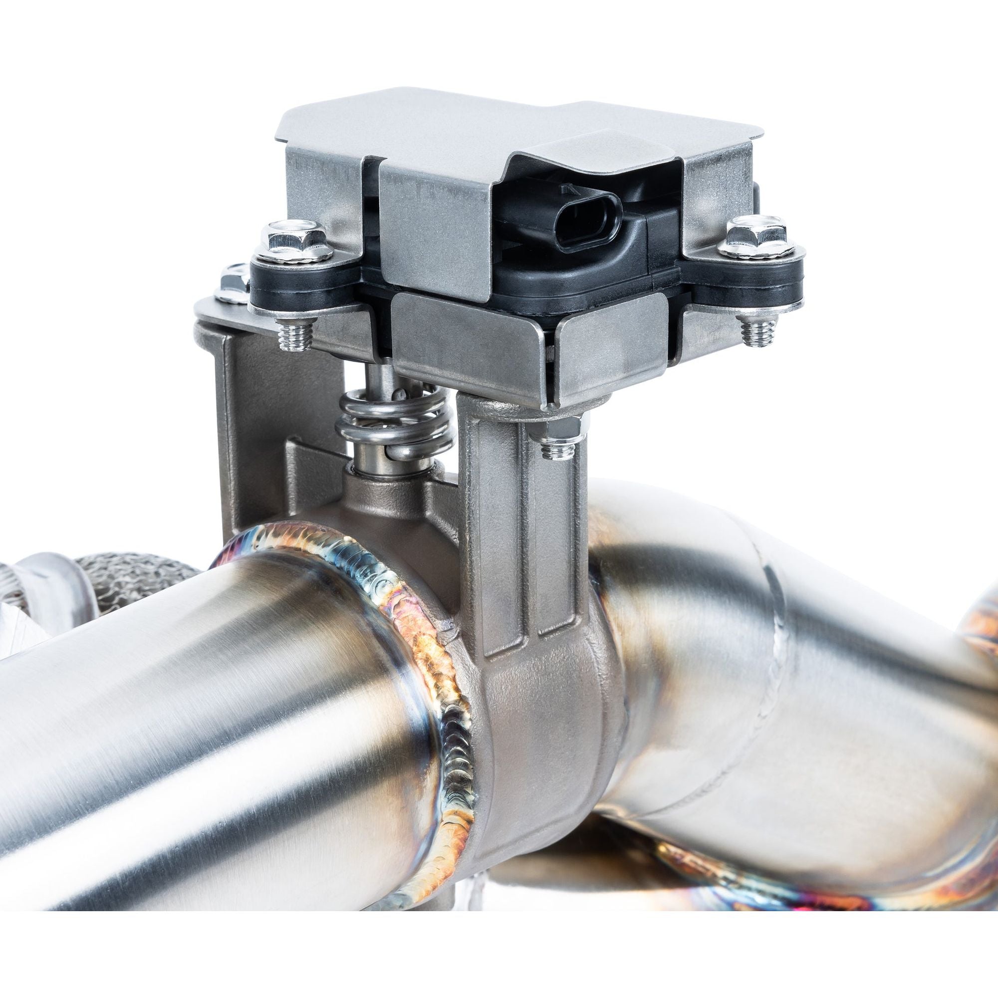 Can Am Maverick R Shocker Electric Side-Dump Down Pipe with Bullet Muffler