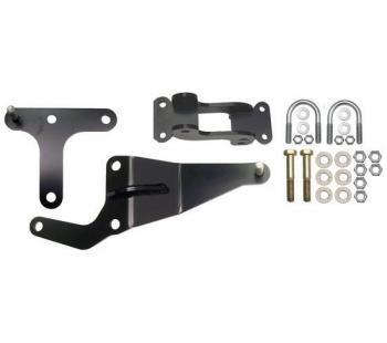 Icon Vehicle Dynamics 32170 - 1999 - 2004 Ford Super Duty F250 / F350 Dual Steering Stabilizer Bracket Kit