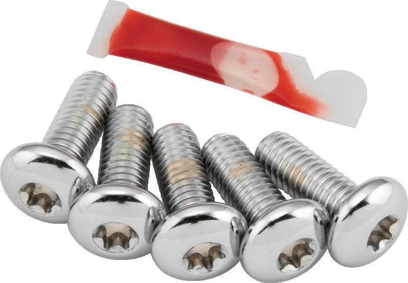 Performance Machine Rotor Bolt Set - Chrome