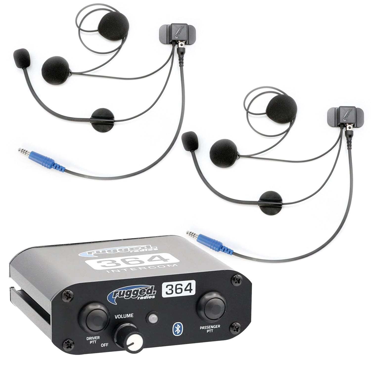 364 Intercom Kit – 2-Person Bluetooth Intercom System