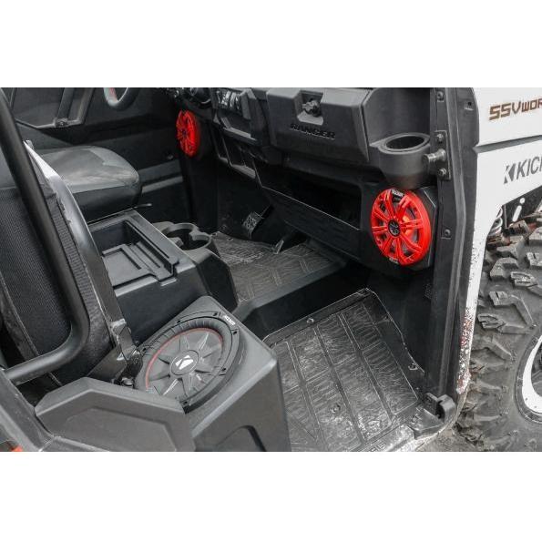 Polaris Ranger XP 1000 Weather Proof Amplified Underseat Subwoofer