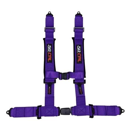 2" 4-Point Harness Seat Belt with Push Button Release