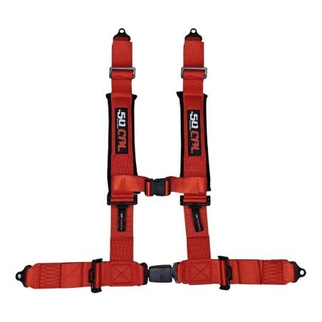 2" 4-Point Harness Seat Belt with Push Button Release