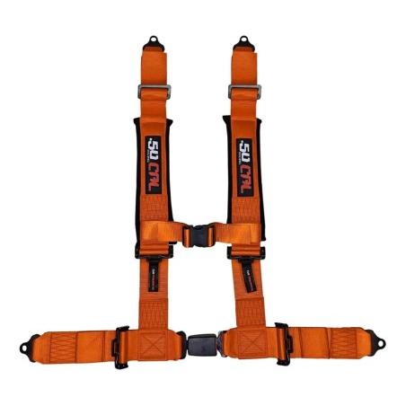 2" 4-Point Harness Seat Belt with Push Button Release