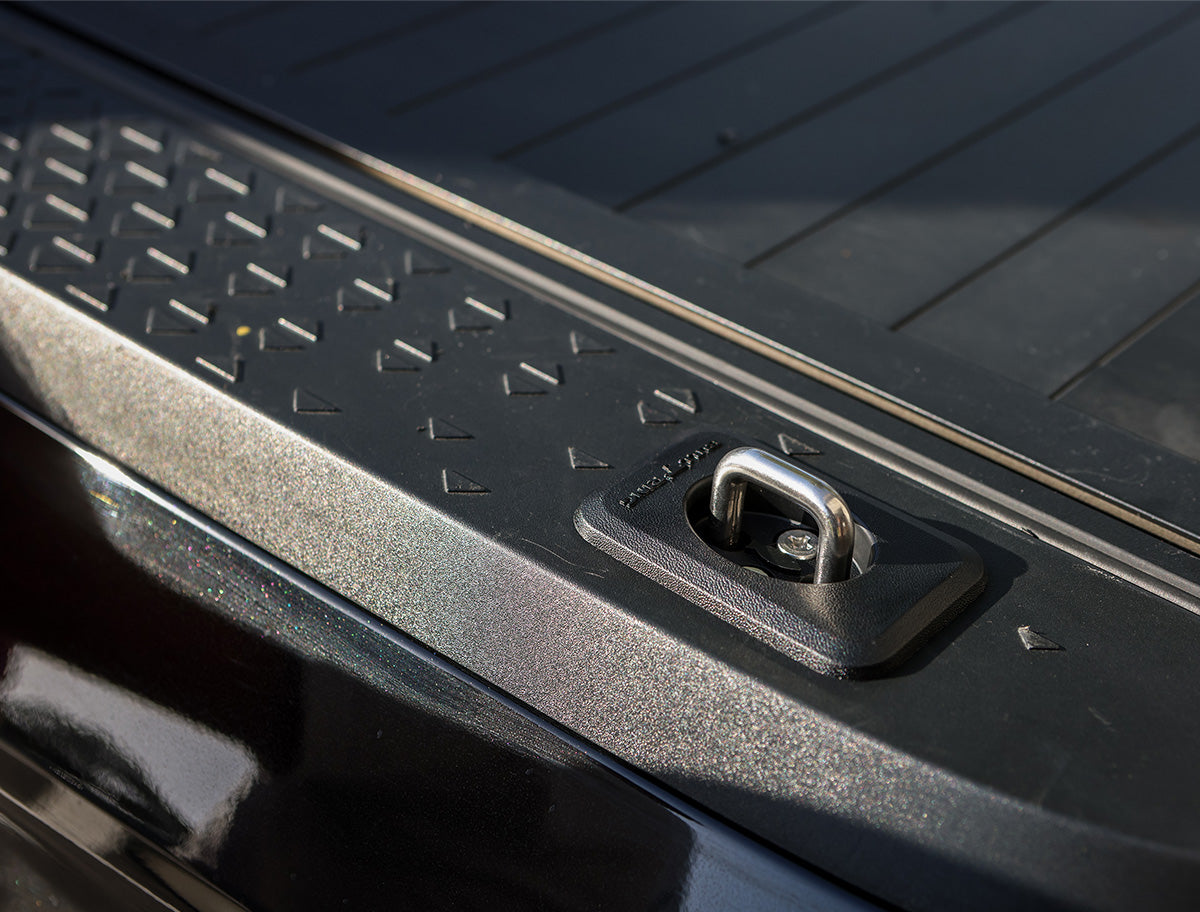 Raised Fit Retractable Tie-Down Anchors | 2009+ Dodge RAM | 2014 -2019 Toyota Tundra - Crew Max | 2022+ Hyundai Santa Cruz | - SpeedStrap