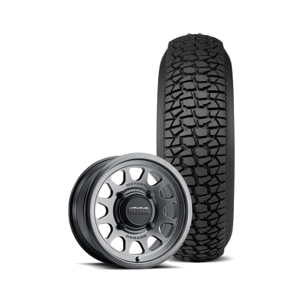 414 Bead Grip Wheel (Graphite) + Regulator 2 Tire