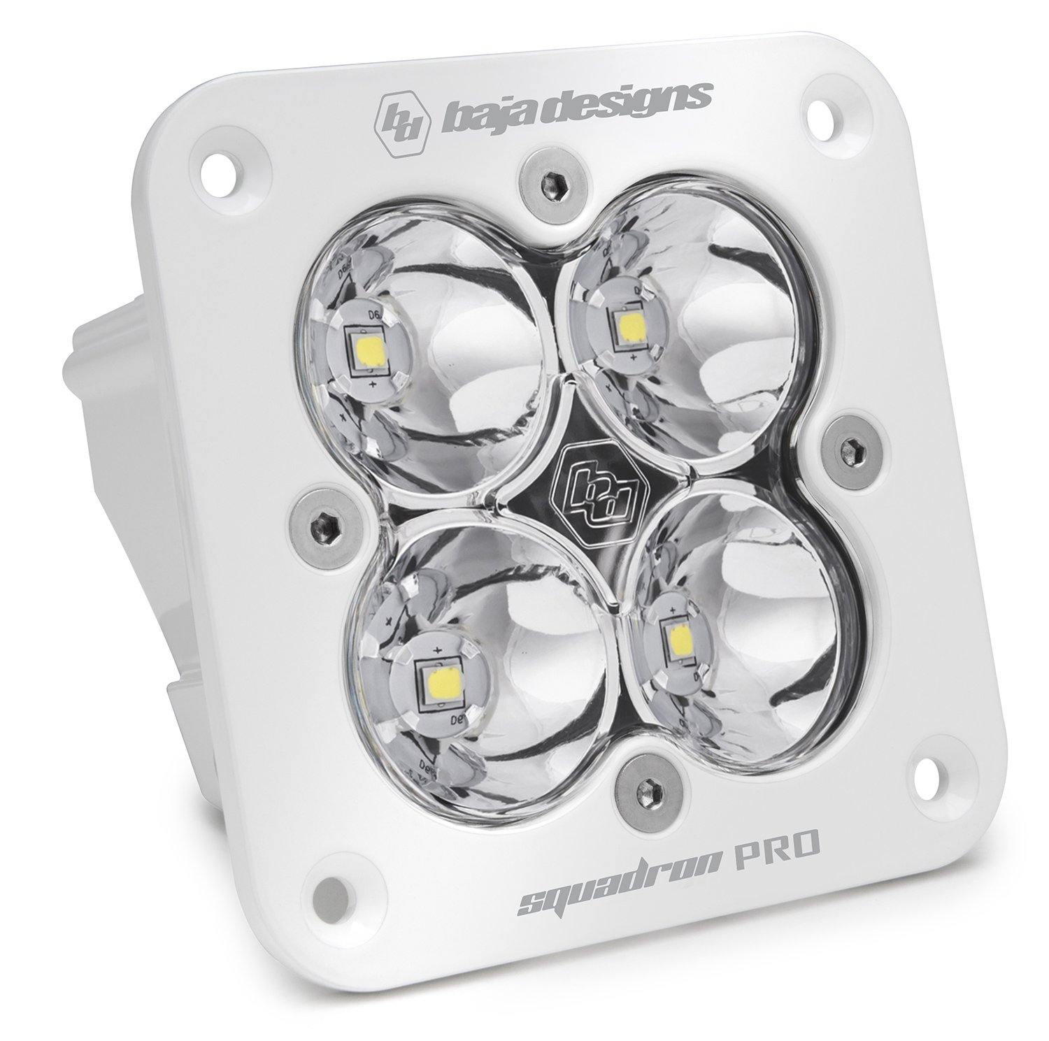 Baja Designs Squadron Pro White, Flush Mount, LED