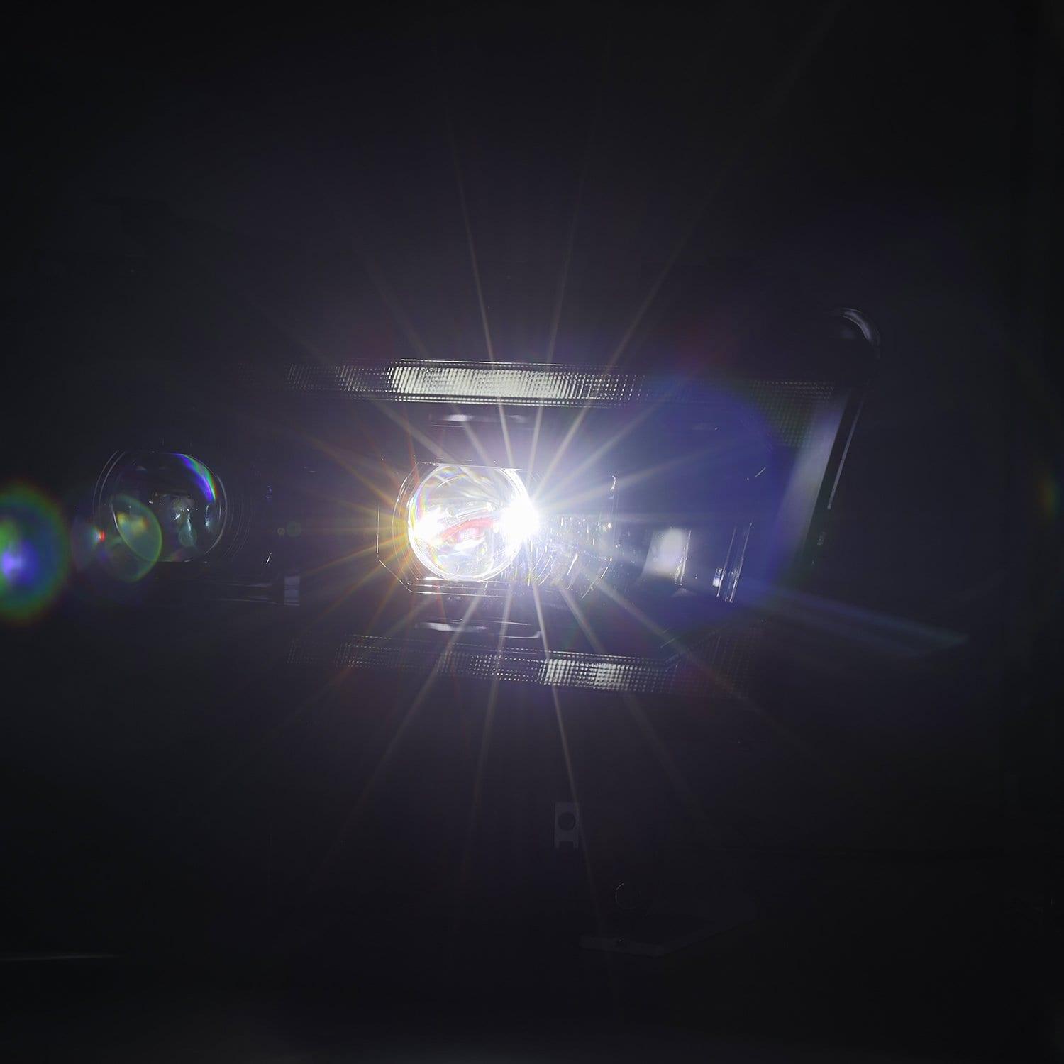 Alpha Rex 19-22 Ram 2500/3500/4500/5500 LUXX-Series LED Projector Headlights Alpha-Black