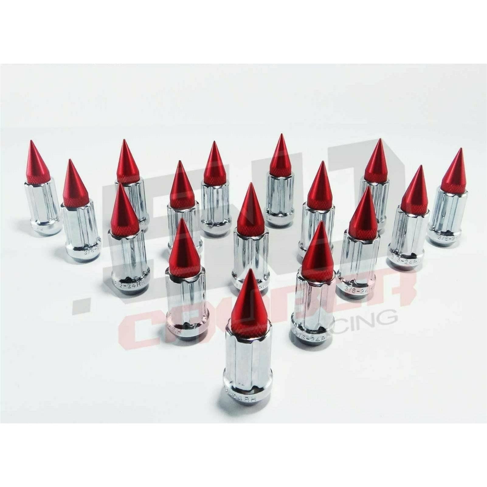 12 x 1.25 mm Spiked Lug Nuts (16 Pack)