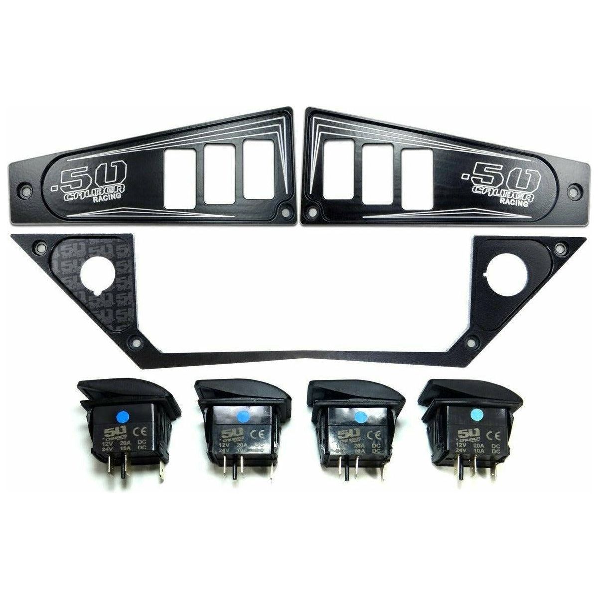 Polaris RZR XP 1000 (2017-2023) Ride Command 6 Switch Dash Panel