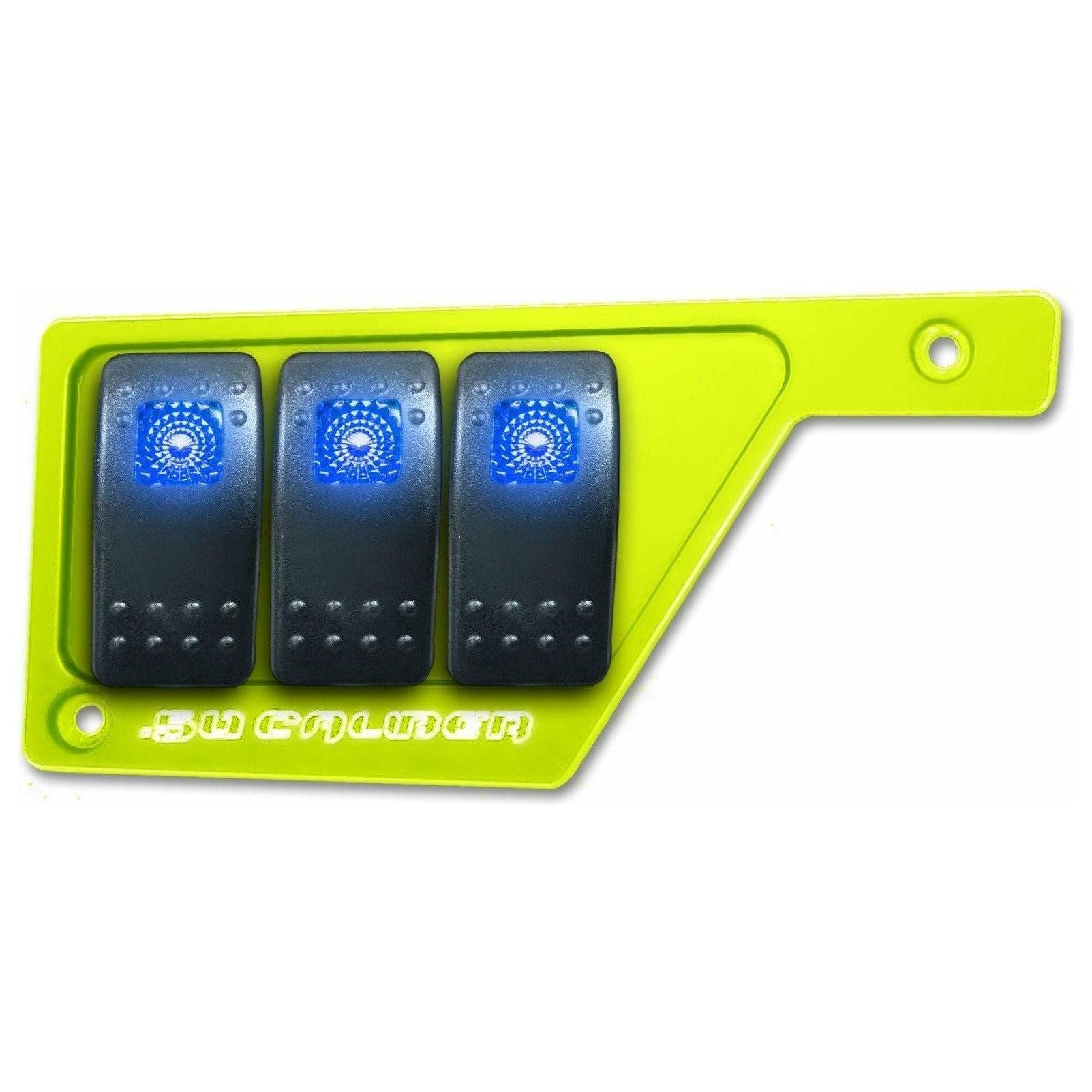 Polaris RZR XP 1000 Left Side 3 Switch Dash Panel