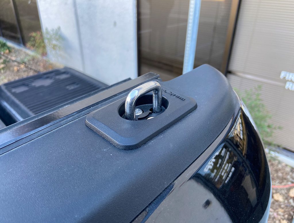Raised Fit Retractable Tie-Down Anchors | 2009+ Dodge RAM | 2014 -2019 Toyota Tundra - Crew Max | 2022+ Hyundai Santa Cruz | - SpeedStrap