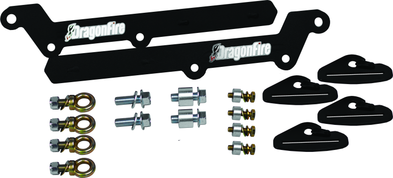 DragonFire Racing 20-Up Harness Anchor- Kawasaki KRX1000